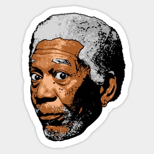 freeman funny pop art Sticker